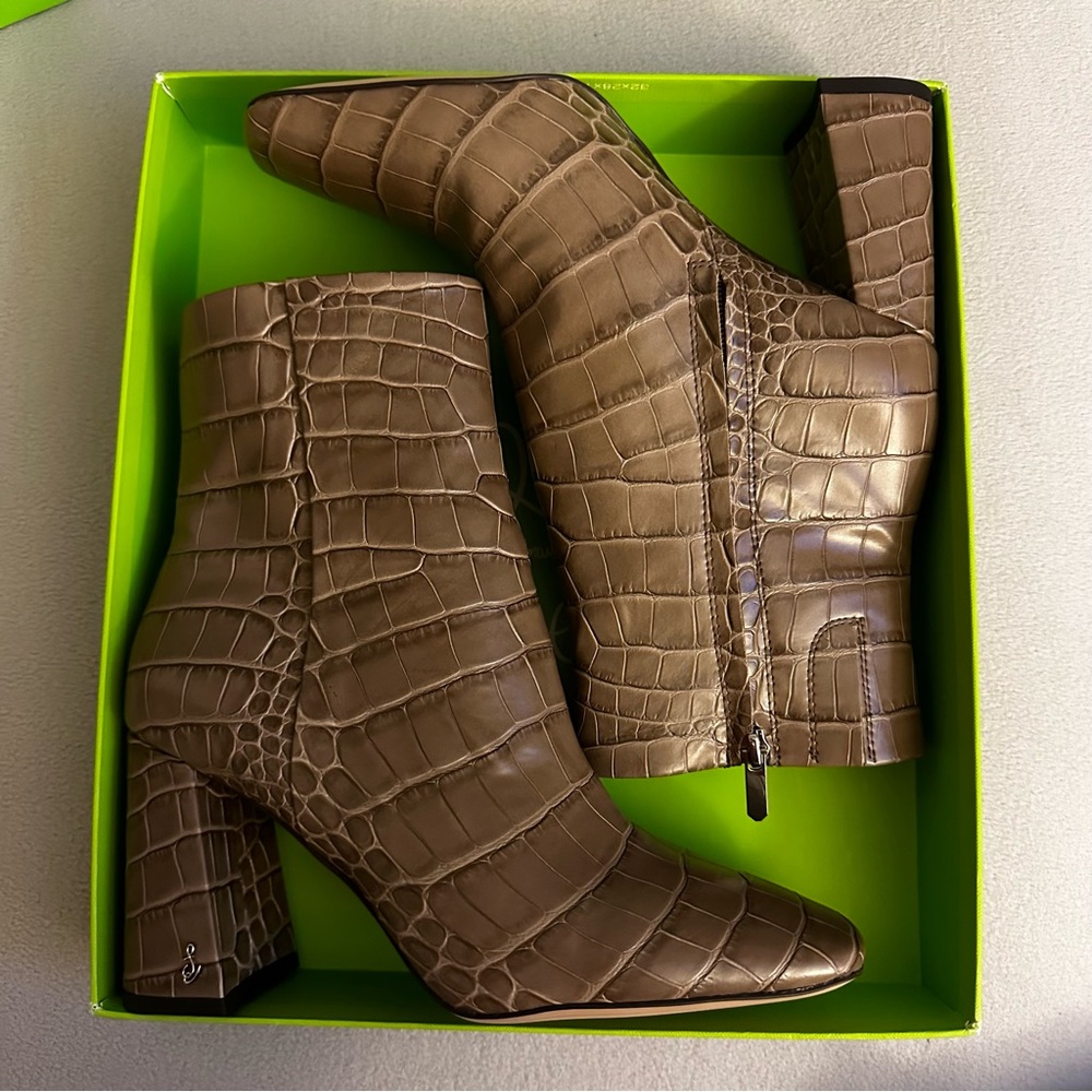 Sam Edelman Codie Cedarwood Croc Bootie
